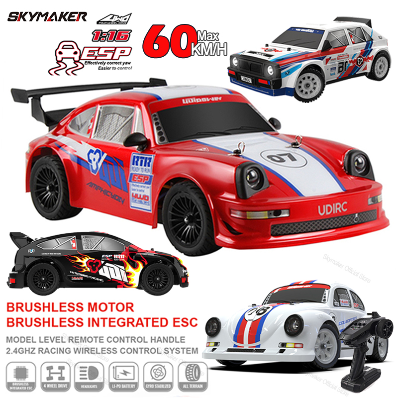 Rc Drift Car Brushless - RC Racing Car 1/16 UD1604 UD1603