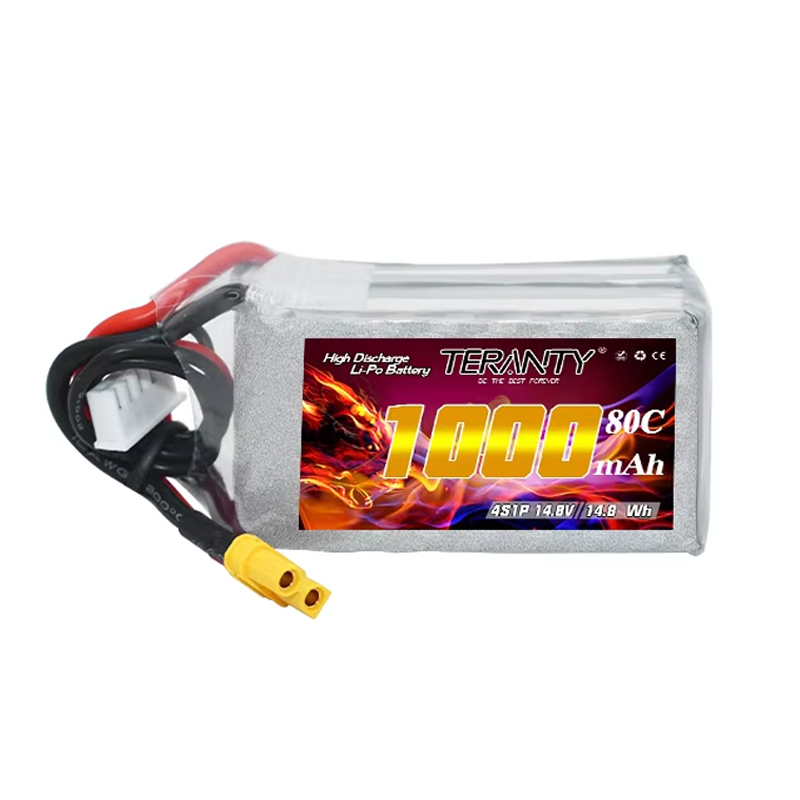 TERANTY 4S 1000mAh 14.8V 80C/1 - Lipo Battery 4S 评论和价格