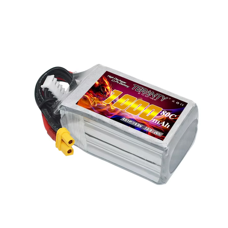 TERANTY 4S 1000mAh 14.8V 80C/1 - Lipo Battery 4S 评论和价格