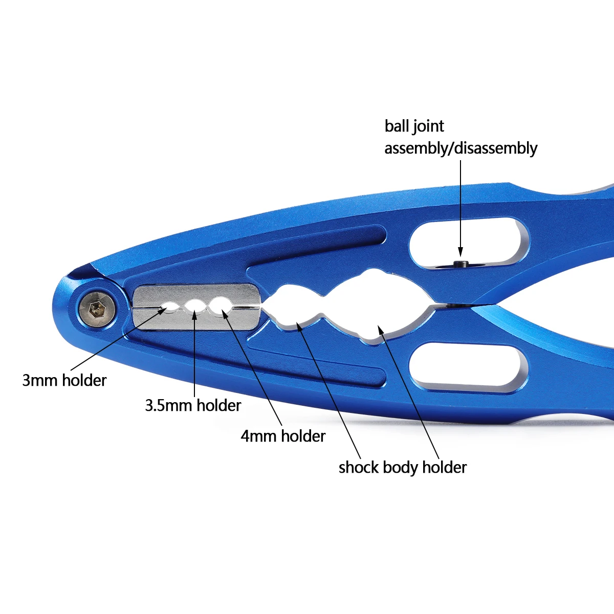 Aluminum CNC Pliers Pivot Ball - Body Shell Rc 评论和价格