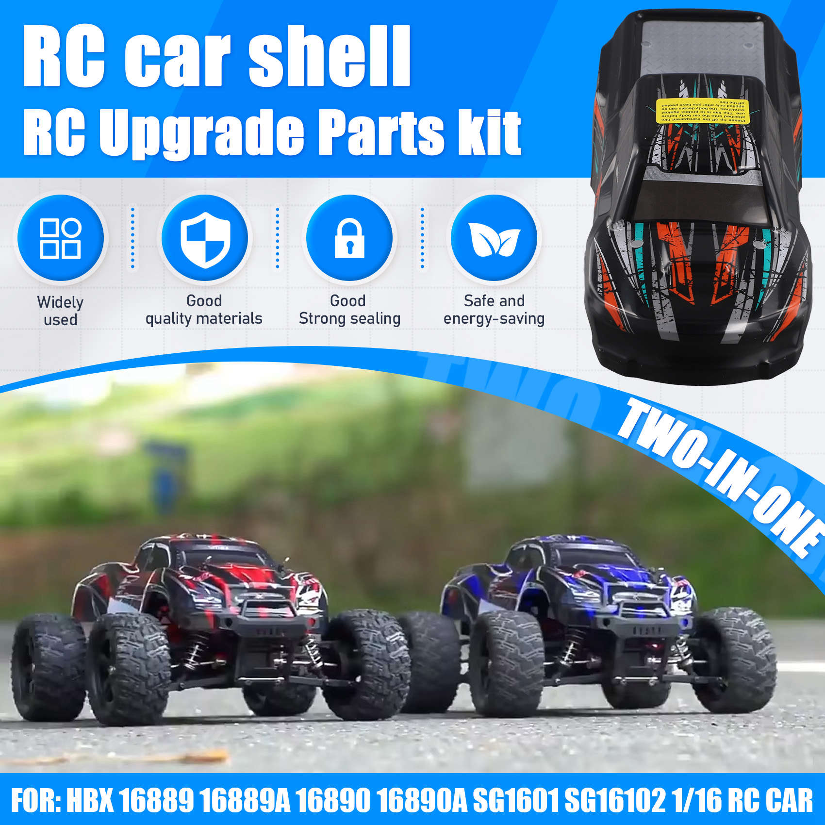 L79A HBX 16889 16889A 16890 16 - Body Shell Rc 评论和价格
