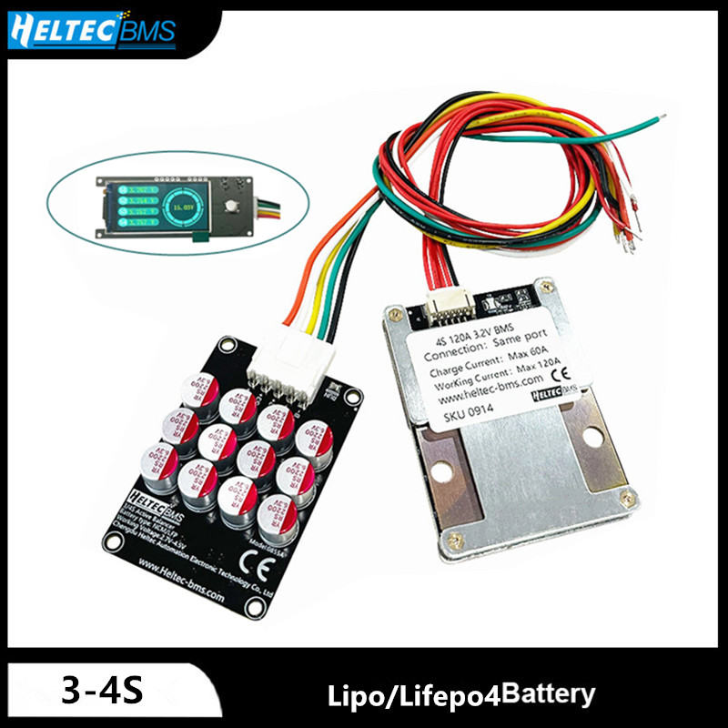BMS 3S4S Balance 100A 120A 160 - Lipo Battery 4S 评论和价格