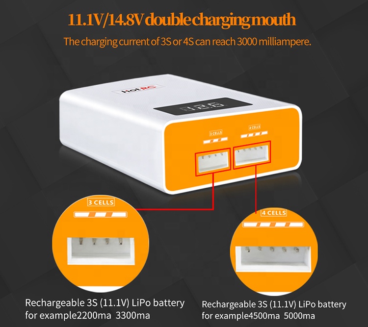HOTRC A400 Digital 3S 4S 3000m - Lipo Battery 4S 评论和价格