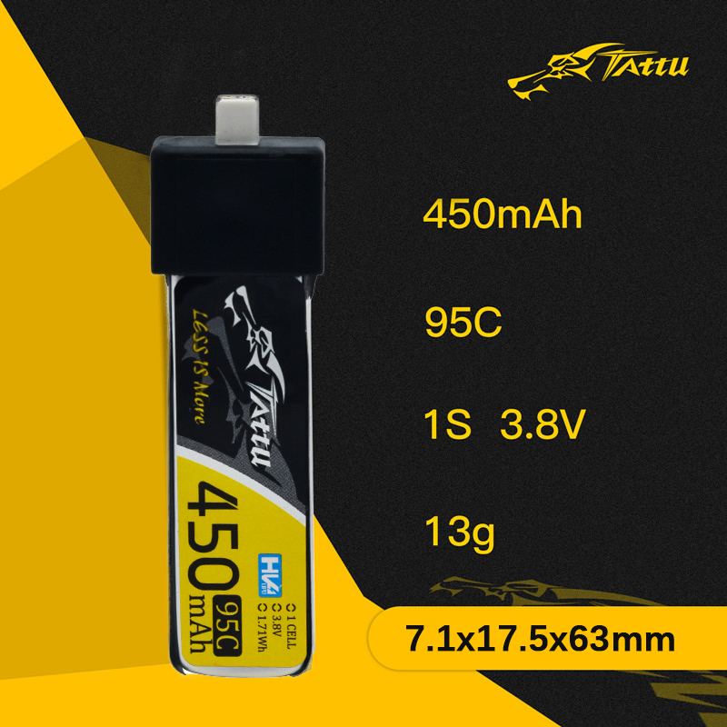 3Pcs NEW TATTU 450/500/550mAh  - Lipo Battery 4S 评论和价格