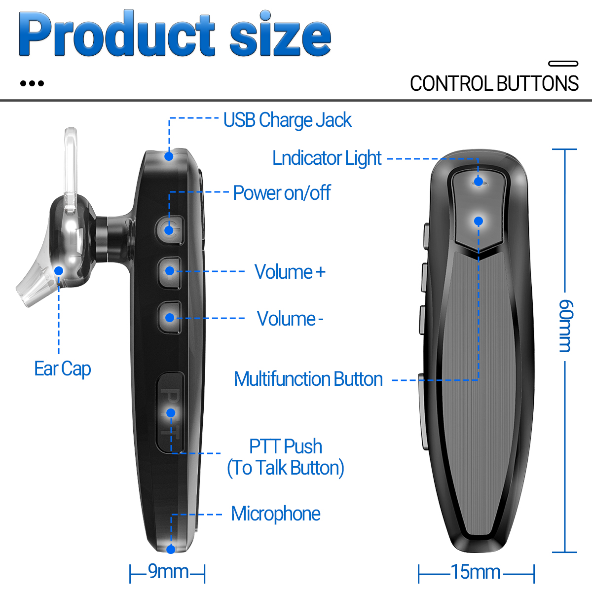 BT-E1 Wireless Headset Bluetoo - Rc Drift Car Brushless 评论和价格
